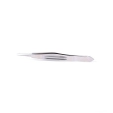 Microsurgical Ligature Forceps HJ3004S – Straight 1x2 Teeth (.12) | Stainless Steel Ophthalmic Instrument