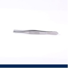 Eyelash Forceps HJ3727S | Round Tip Stainless Steel Ophthalmic Forceps
